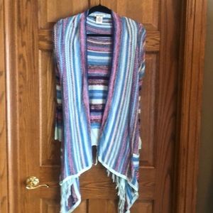 Billabong multi color cardigan